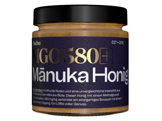 Manuka Honig MGO580 500g