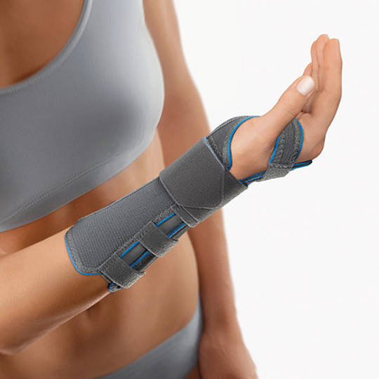 Bort Arm- und Handgelenkschiene XL links grau