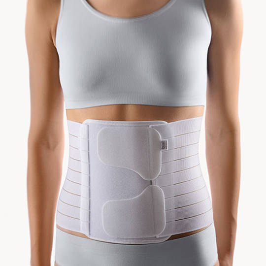 Bort PostOban® Thorax-Abdominal-Stütze Grösse 3 21cm weiss