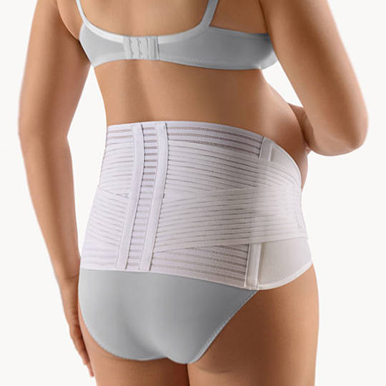 Bort Rückenbandage für Schwangere Gr 2 weiss
