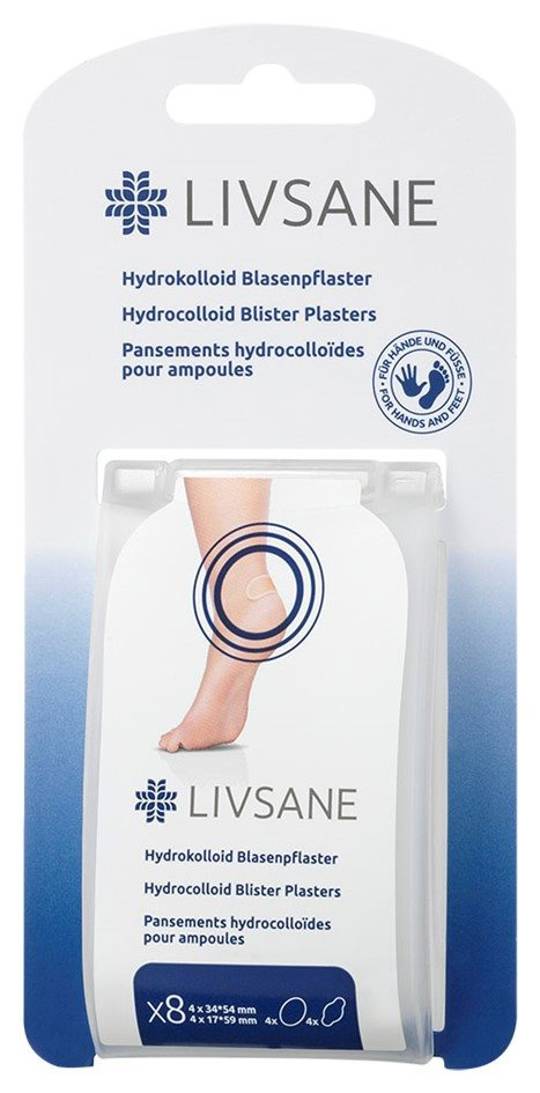 Blasenpflaster hydrokolloid 8 Stk
