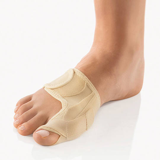 Bort PediSoft® TexLine Hallux-Valgus-Schiene Grösse 2 rechts beige