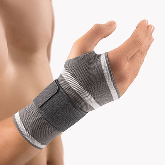 Bort ActiveMed Handgelenkbandage mineralgrau rechts L