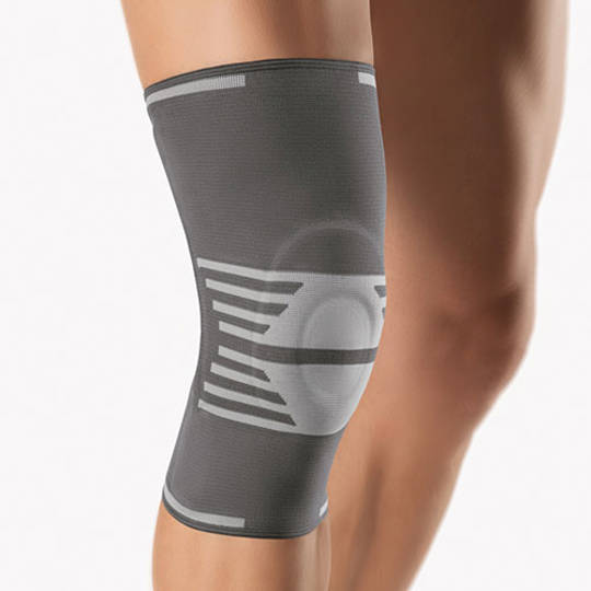 Bort ActiveMed Kniebandage mineralgrau Gr 4
