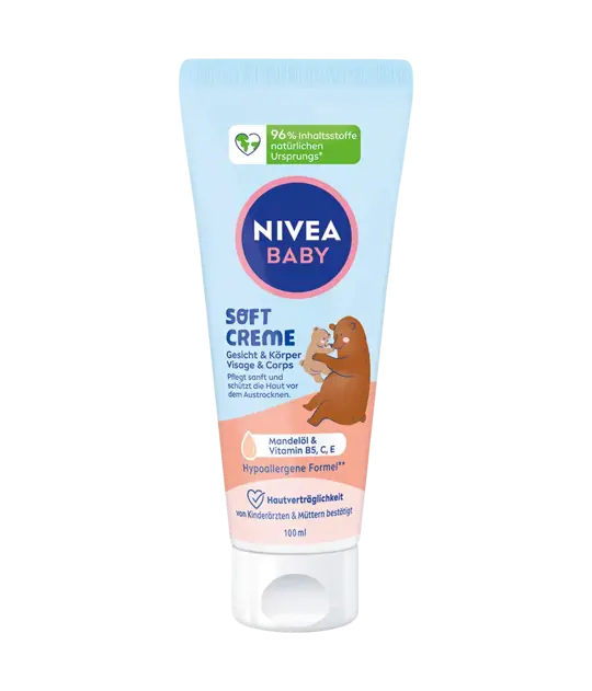 Nivea Baby Soft Creme Gesicht und Körper 100 ml