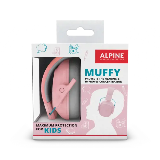 Alpine Muffy Kapselgehörschutz Rosa