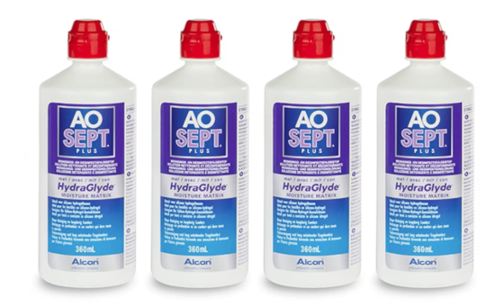 Aosept Plus Hydraglyde 4 x 360 ml