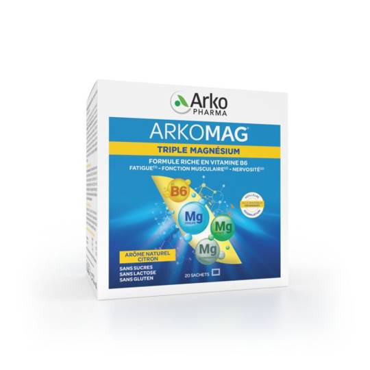 Arkomag Dreifach Magnesium + Vitamin B6