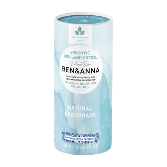 Ben & Anna Naturdeo Stick Sensitive Highland Breeze 40 g