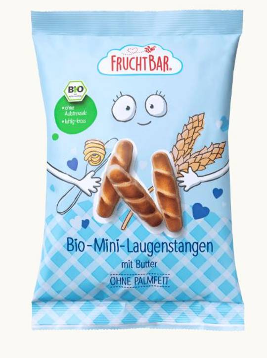 Bio Mini Laugenstangen mit Butter