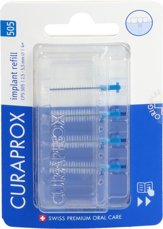 CPS 505 Implant refill 4x blau