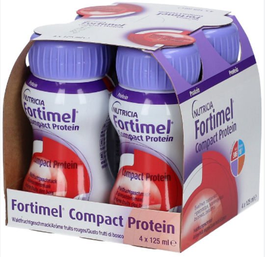 Compact Protein Erdbeere 24x125ml