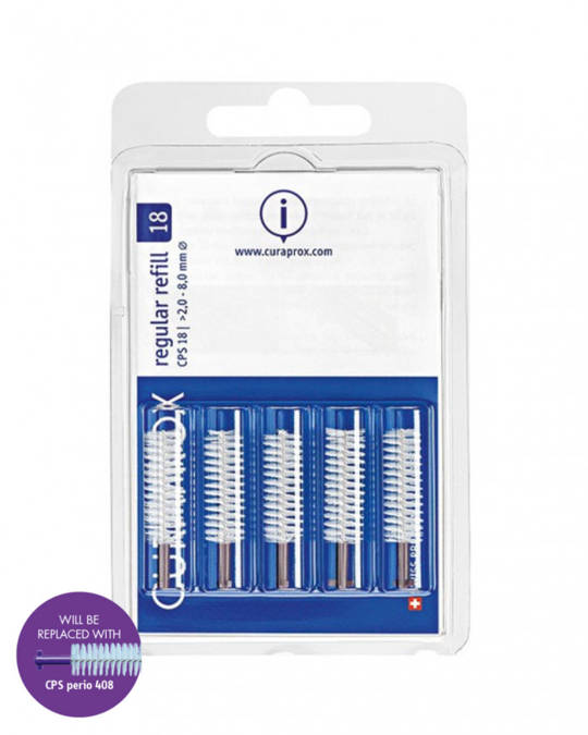 Interdentalbürste Refill regular, Grösse 18, 5 Stk.