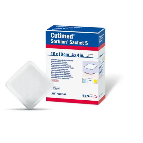 Cutimed Sorbion Sachet S 10x10cm 50Stck.