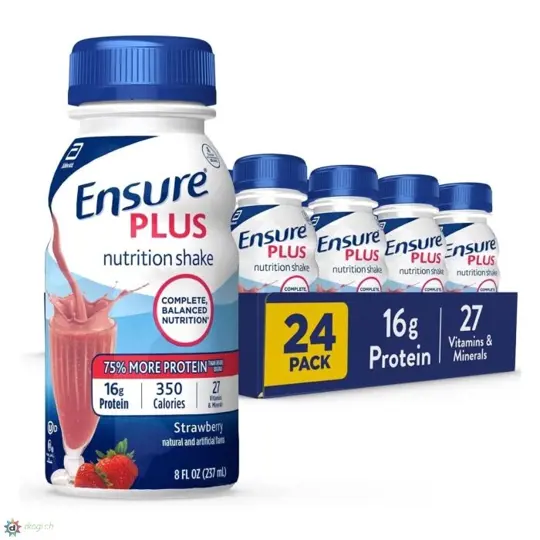 Plus Erdbeer 24x200 Milliliter