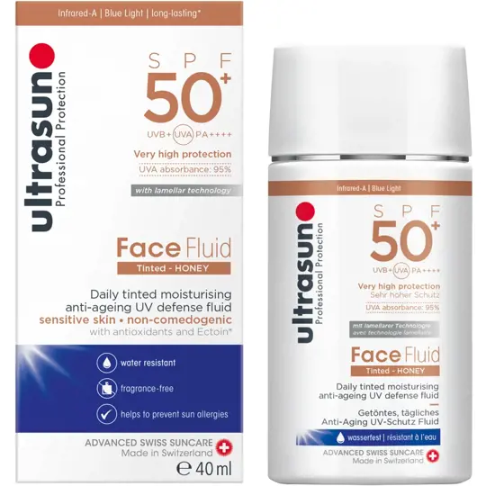 Face Fluid Tinted Honey SPF50 40 ml