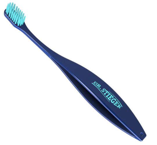 Federzahnbürste Blau