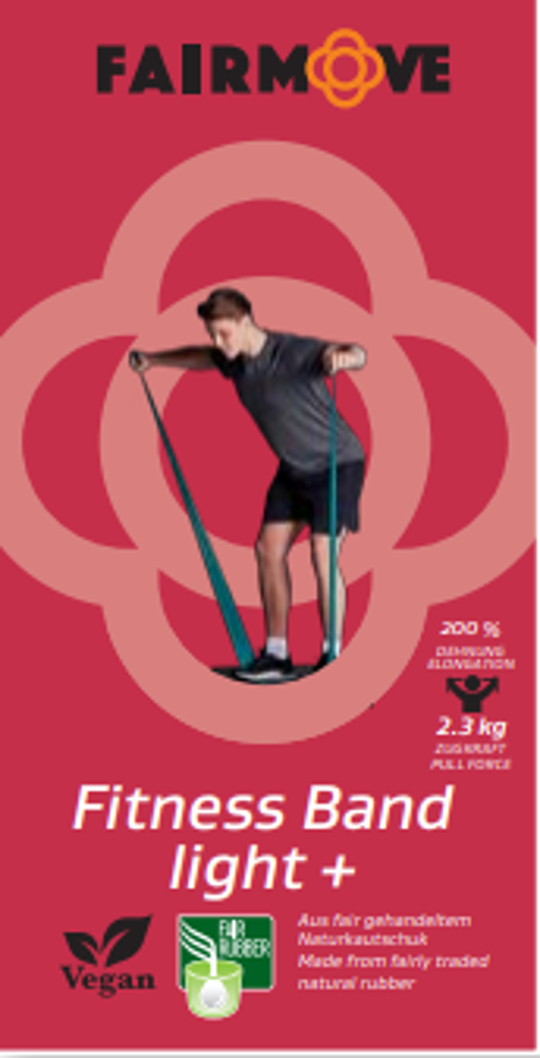 Fitness Band Light Plus Rot