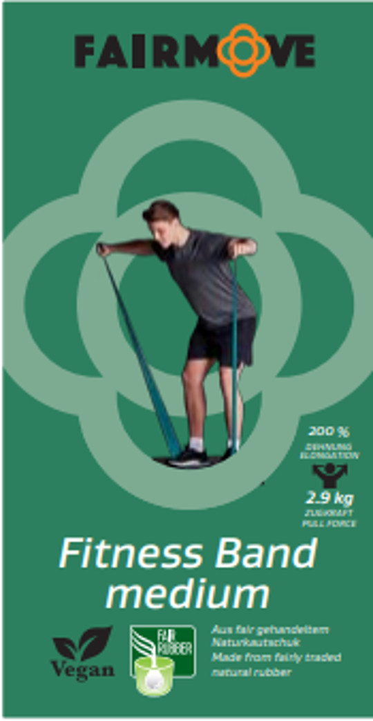 Fitness Band Medium Grün