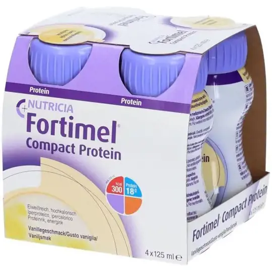 Fortimel_Compact Protein Vanille 4 x 125 ml