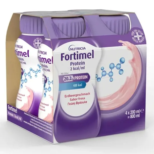 Fortimel_Extra 2kcal Erdbeere 4 x 200 ml