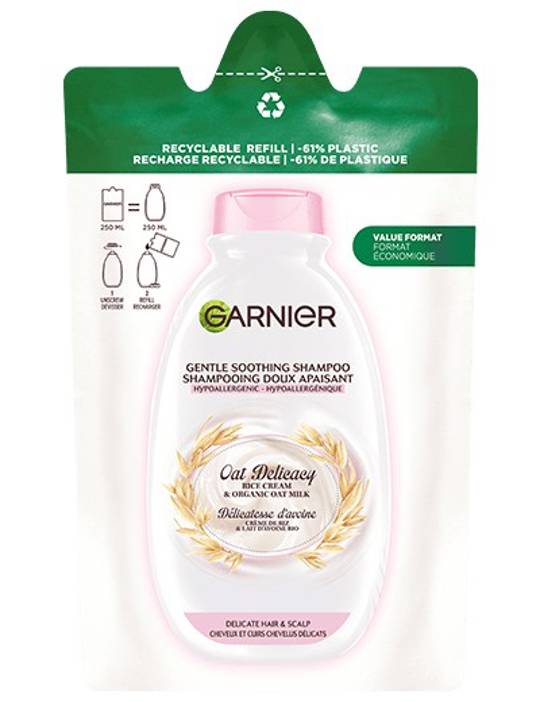 Garnier_Ultra Doux Shampoo Sanfte Hafermilch Nachfuellpackung 250ml