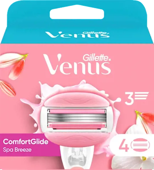Venus ComfortGlide Spa Breeze Ersatzklingen 4 Stück