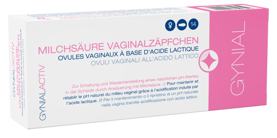 Milchsaeure Vaginalzaepfchen 14 Stück