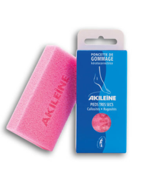 AKILEINE Blau Hornhautentferner Schwamm