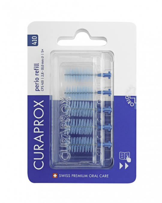 Interdentalbürste Refill perio, Gr. 410, 5 Stk.