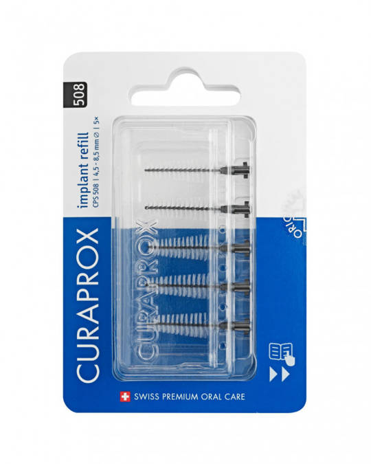 Interdentalbürsten Refill implant, Grösse 508, 5 Stk.