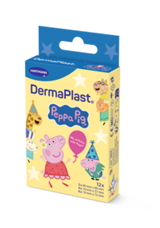 Kids Pflaster Peppa Pig 3 Grössen assortiert 12 Stück