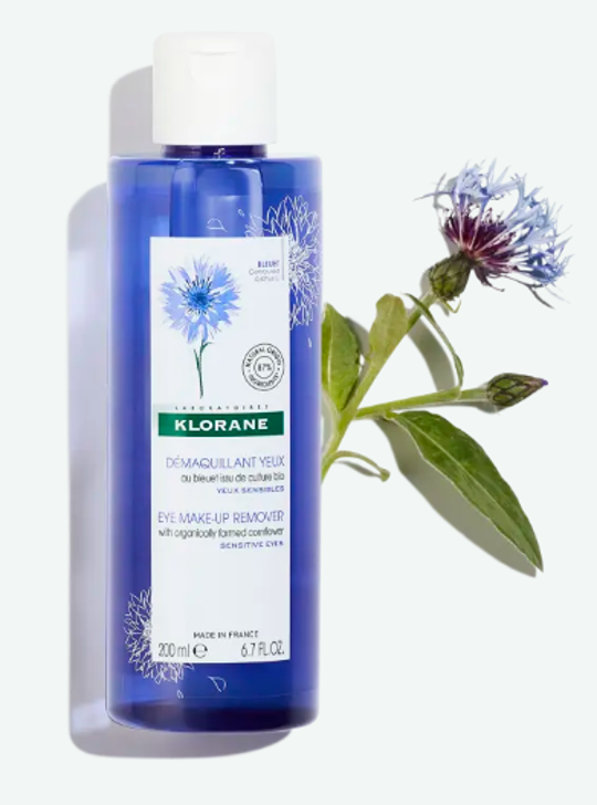 Klorane Augen-Make-up-Entferner mit BIO-Kornblume
