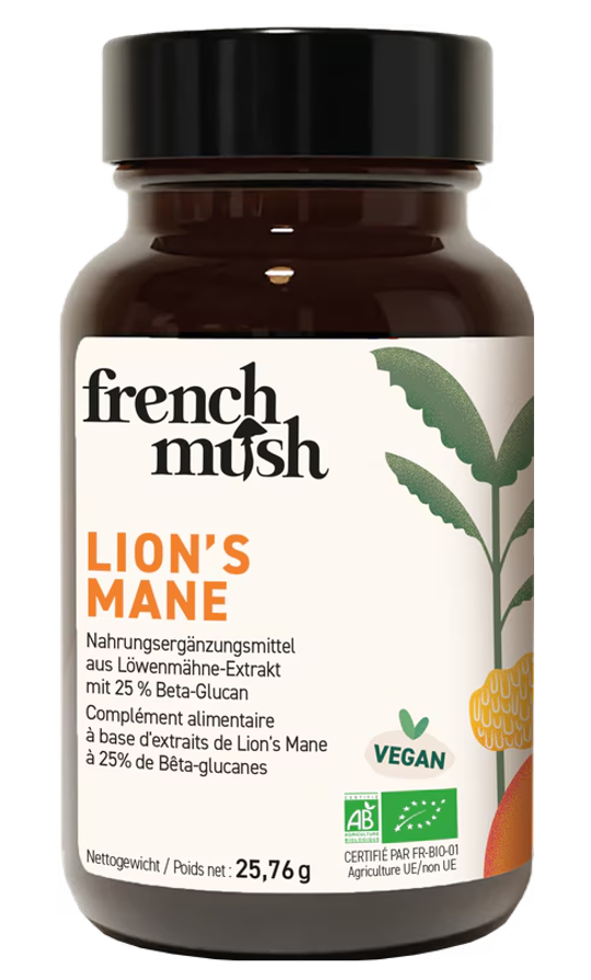 Lion's mane - Pilz Extraktkapseln