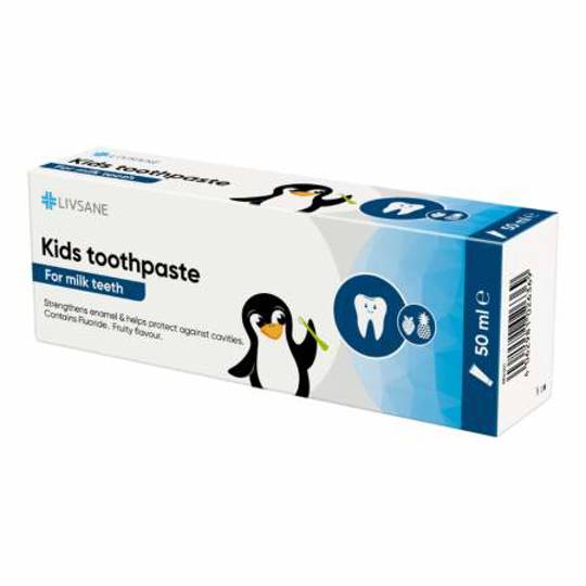 Livsane Kinder Zahnpasta Fluorid 50 ml