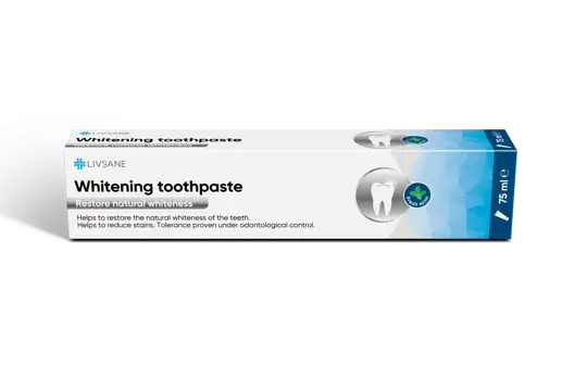 Livsane Whitening Zahnpasta 75 ml