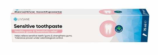 Livsane_Zahncreme_Sensitive_75 ml