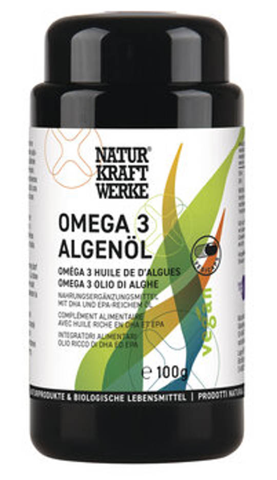 Naturkraftwerke Omega 3 Algenöl Vegicaps 100 g