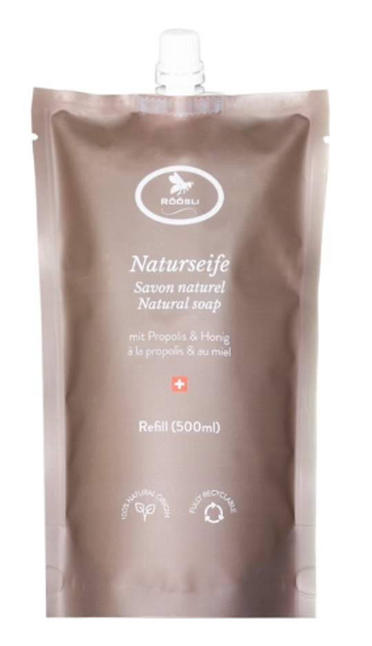 Naturseife mit Propolis & Honig Nachfüllbeutel 500ml