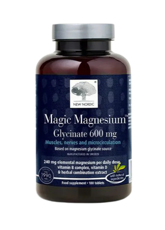 New Nordic_Magic Magnesium Glycinate 60 Tabletten
