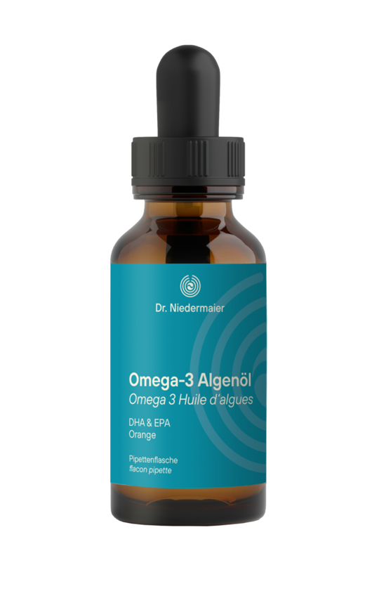Omega-3 Algenöl Orange