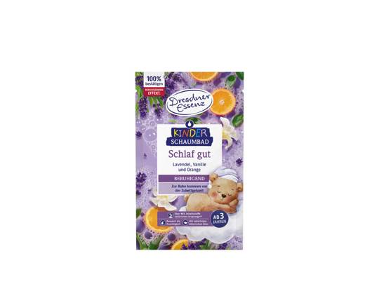 Dresdner Essenz Natürlich Gesund Fühlen Schaumbad Kinder Schlaf gut Display 16x40 ml