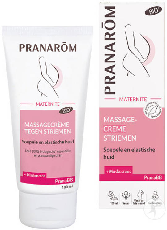 PranaBB Massagecreme Dehnungsstreifen Bio 100 ml