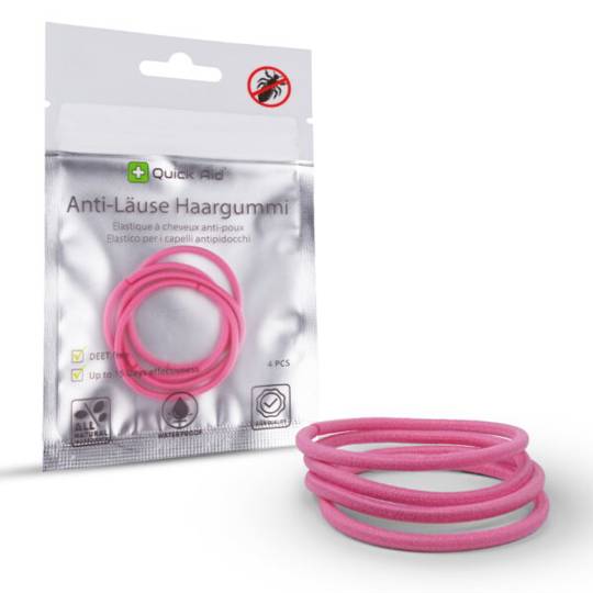 Quck Aide Anti-Laeuse Haargummi rosa