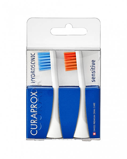 Rainbow Bürstenköpfe sensitive für Hydrosonic blau-orange, 2 Stk.
