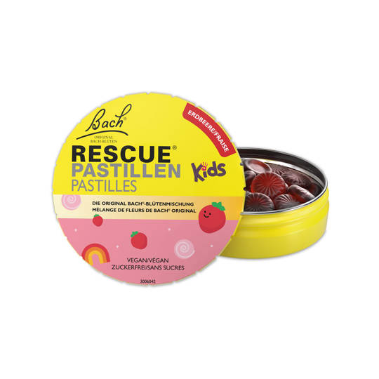 Rescue Kids Pastillen Erdbeer-Geschmack 50 Stück