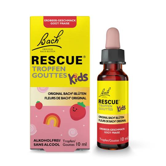 Rescue Kids Tropfen mit Erdbeer-Geschmack 10 ml