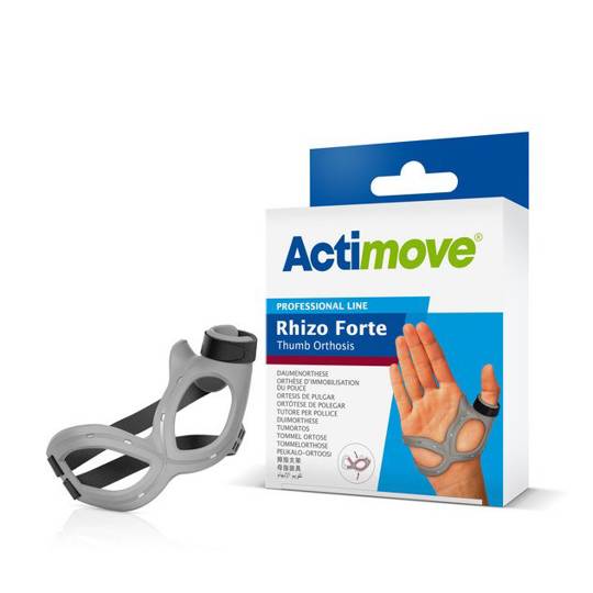 Actimove RhizoForte Daumenorthese small links grau