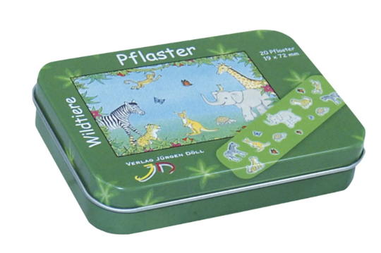 Heftpflaster 19x72mm Wildtiere 20 Stk