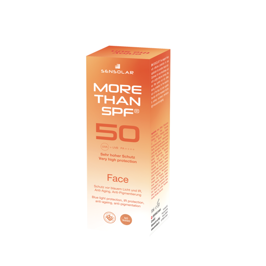 Sensolar more than Face Creme mit Anti-Aging LSF 50 50ml
